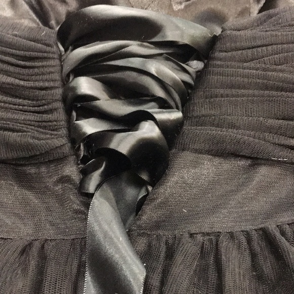 Star Box Strapless Short Tulle Formal Dress - Picture 9 of 12